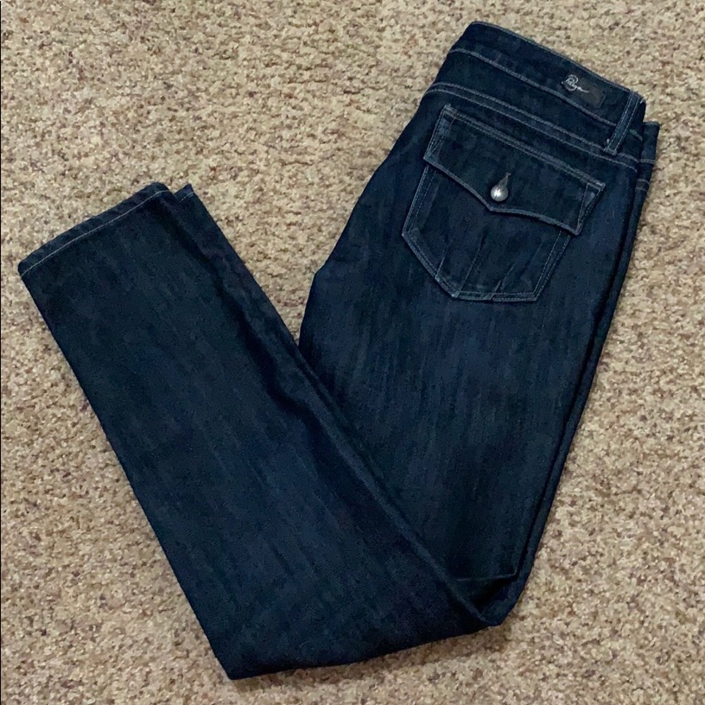 PAIGE Skyline skinny dark jeans size 29